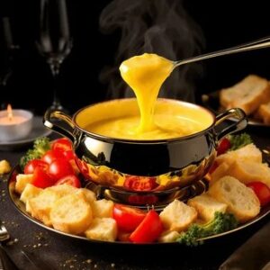 Mini Fondue Tradicional Frances - 3 piezas