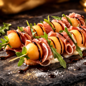 Pintxo de Prosciutto y Melon - 3 piezas