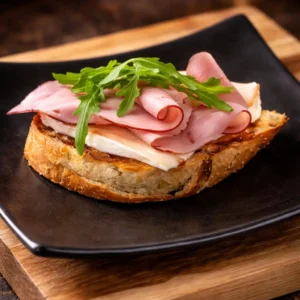 Tapa de Queso Brie con Chutney - 3 piezas